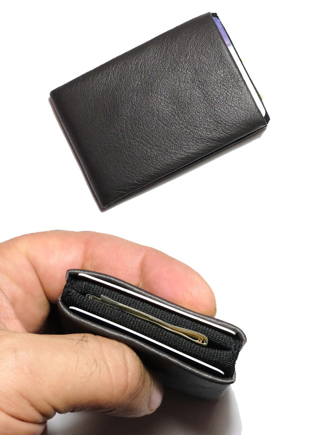Minimalist RFID Leather Wallet