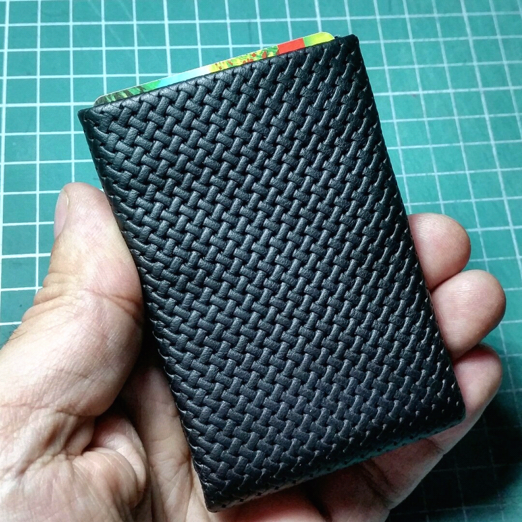 Nero Wallet 02 Design Series - Streamline Your Everyday Carry with Our Leather Minimalist Wallets - FULL RFID blocking - minimalist mens wallet