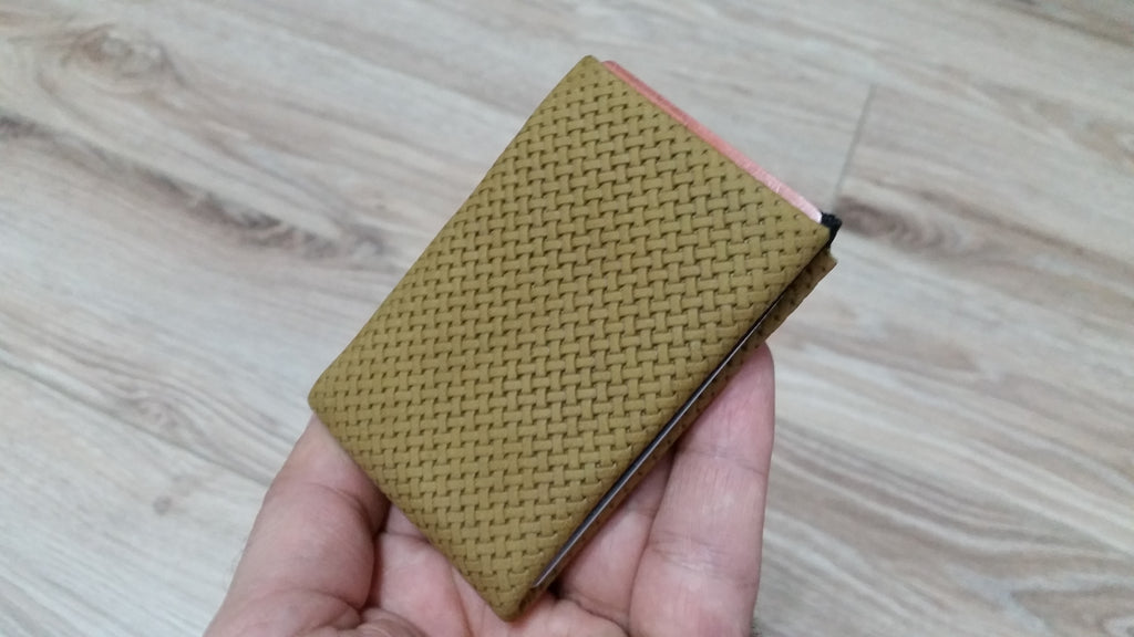 Nero Wallet 02 Design Series - Streamline Your Everyday Carry with Our Leather Minimalist Wallets - FULL RFID blocking - minimalist mens wallet