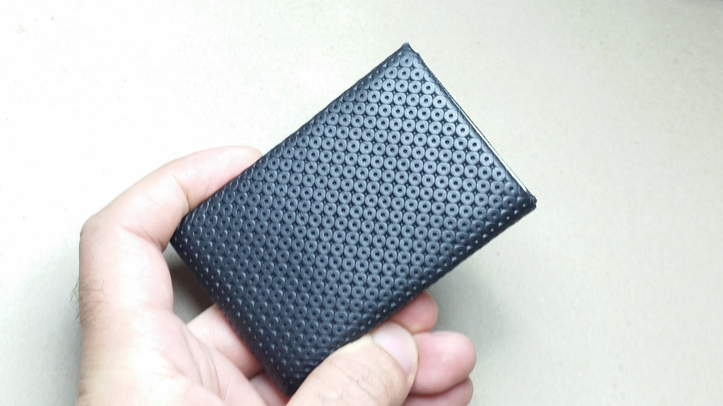 Nero Wallet 01 Design Series - The Ultimate Minimalist Wallet - Full RFID Blocking - minimalist mens wallet