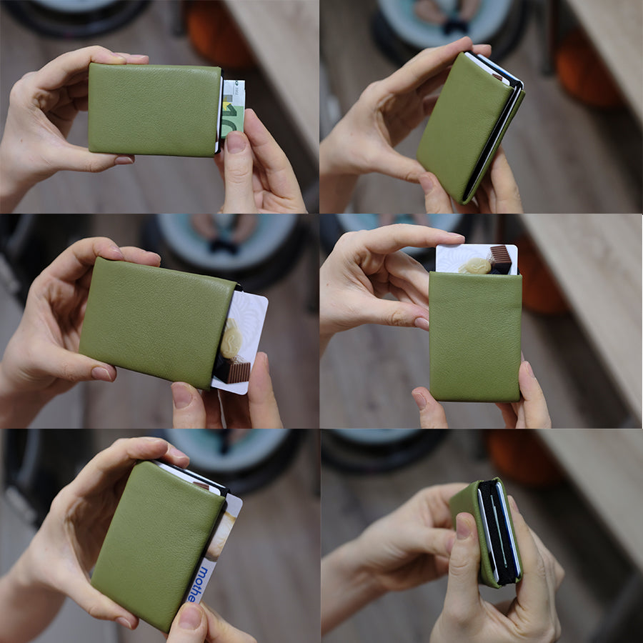 NeroWallet - The Best Minimalist Wallet for Men Who Demand Quality -  RFID protection 4 +1 - minimalist mens wallet