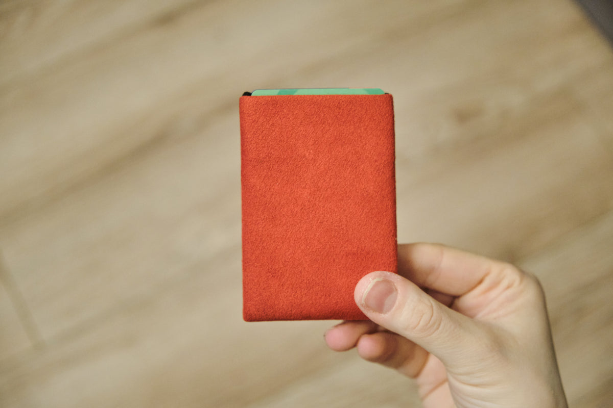 Bulky Wallet Say Goodbye to Bulky Wallets with Our Sleek Alcantara Minimalist Wallet ...