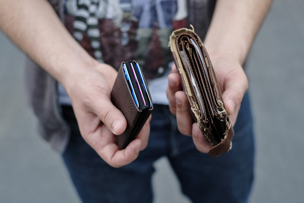 Nero Wallet 04 Design Series - Elevate Your Style and Streamline Your Carry with Our Minimalist Wallets - RFID blocking 3+2 - minimalist mens wallet