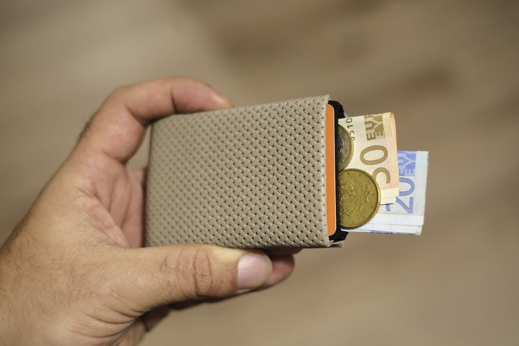 Nero Wallet 02 Design Series - Streamline Your Everyday Carry with Our Leather Minimalist Wallets - FULL RFID blocking - minimalist mens wallet
