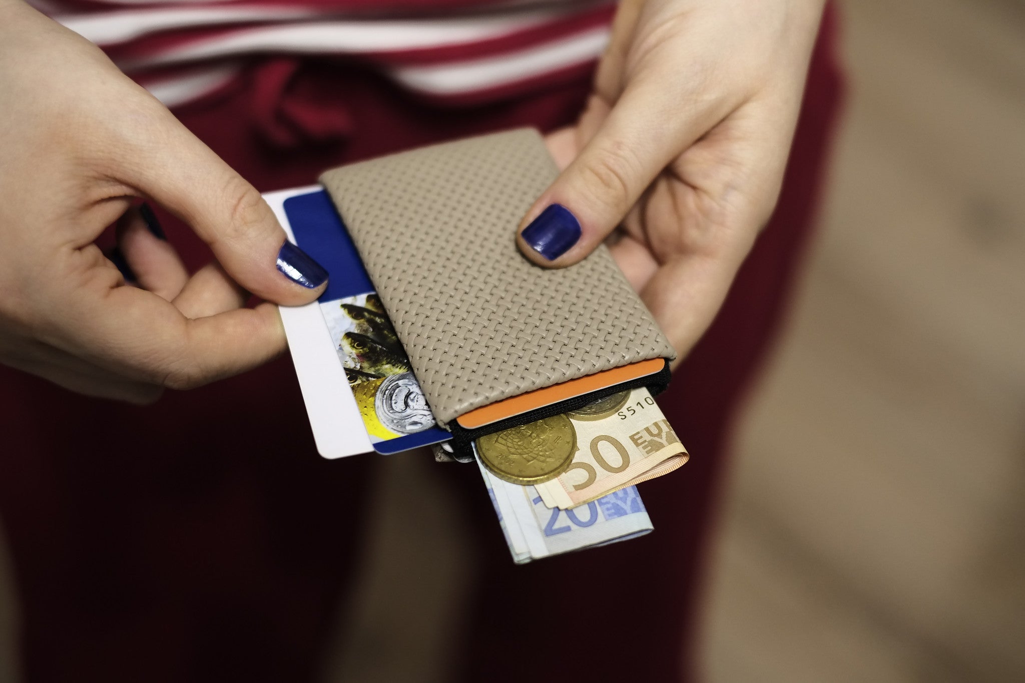 Nero Wallet 02 Design Series - Streamline Your Everyday Carry with Our Leather Minimalist Wallets - FULL RFID blocking - minimalist mens wallet