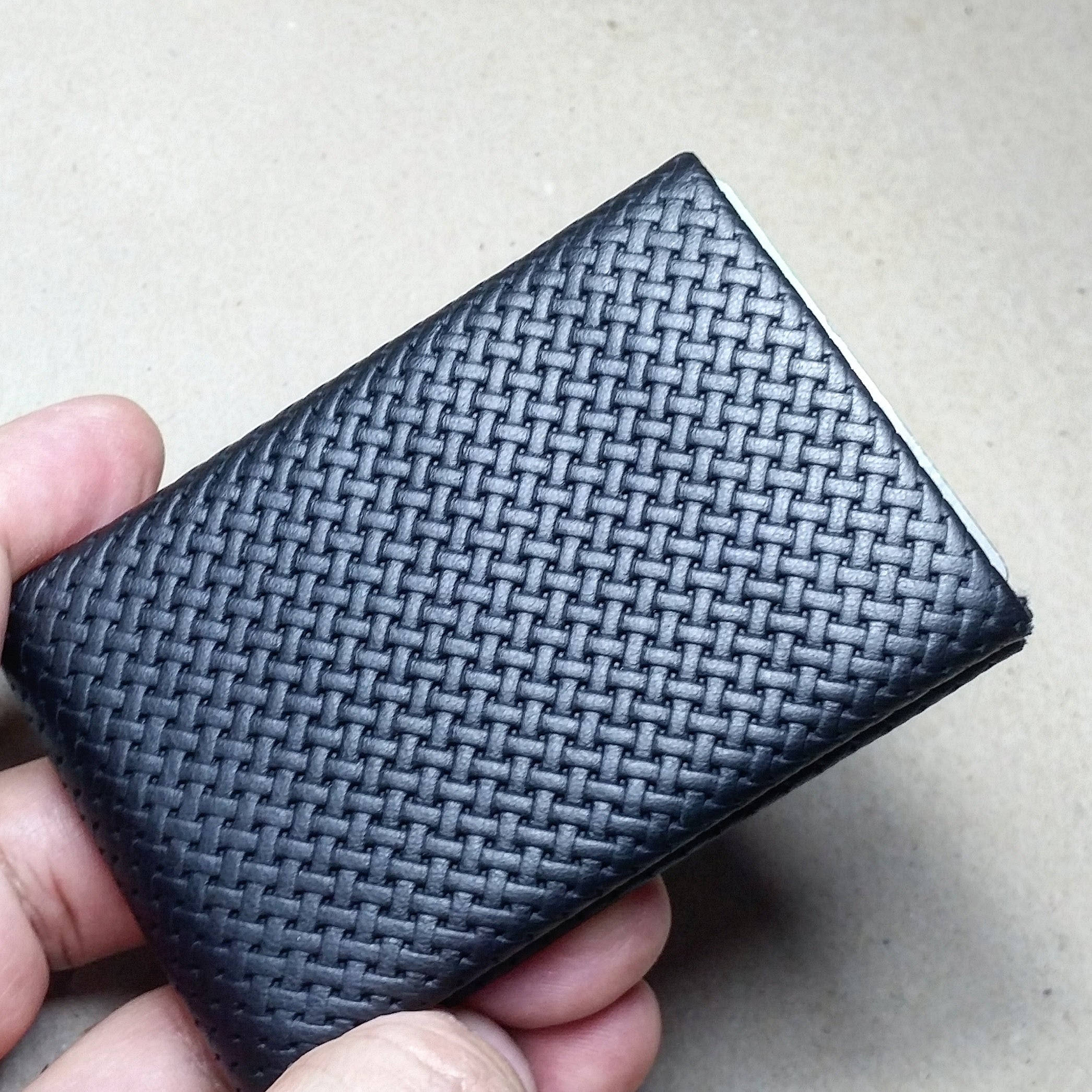 Nero Wallet 02 Design Series - Upgrade Your Wallet Game with Our Leather Minimalist Wallet Collection - RFID blocking 3+2 - minimalist mens wallet