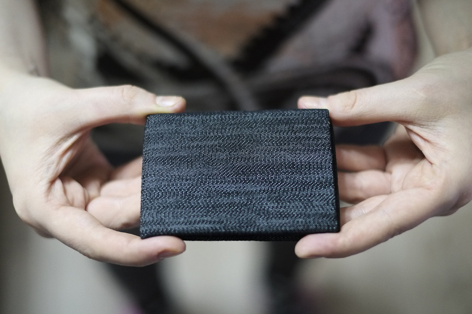 Effortlessly Cool: Discover Our Vegan Denim Mens Wallets - RFID blocking 4 +1 - minimalist mens wallet