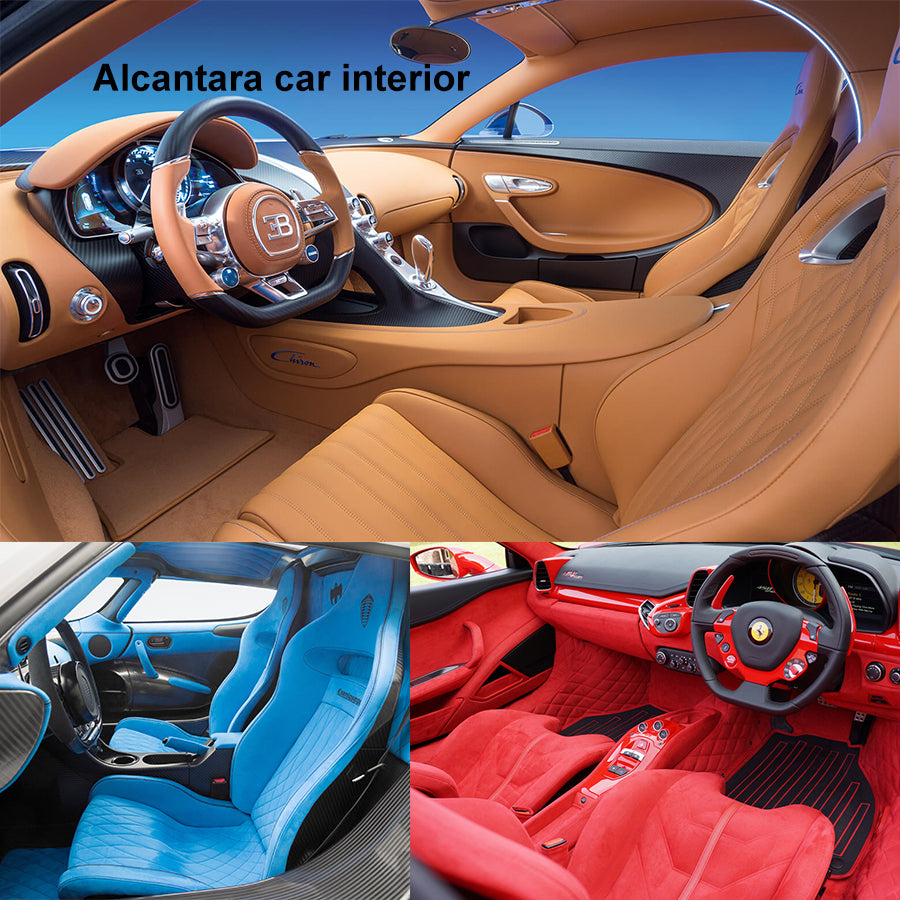 Alcantara Minimalist Wallet: The Ultimate Combination of Luxury and Utility - Men Wallet - RFID Wallet - Blu Ocean - minimalist mens wallet
