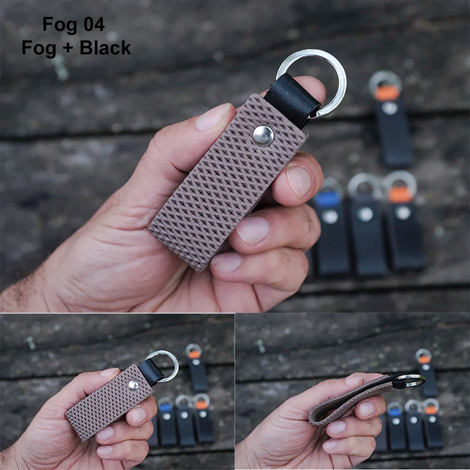 Leather Keychain for Men and Women - Key Holder - Key Organizer