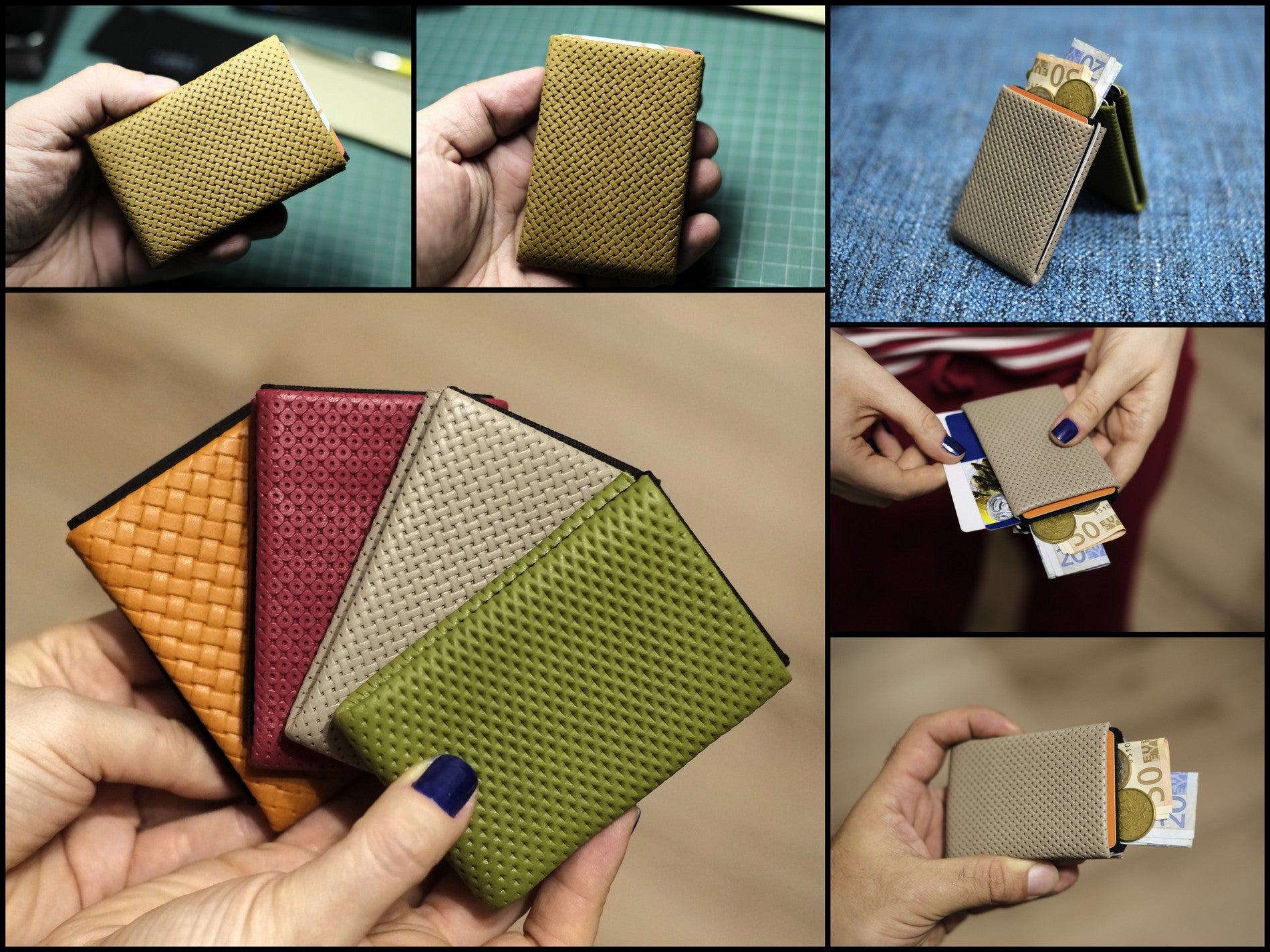 Nero Wallet 04 Design Series - Simplify Your Life with Our Sleek and Stylish Minimalist Wallets - FULL RFID blocking - minimalist mens wallet
