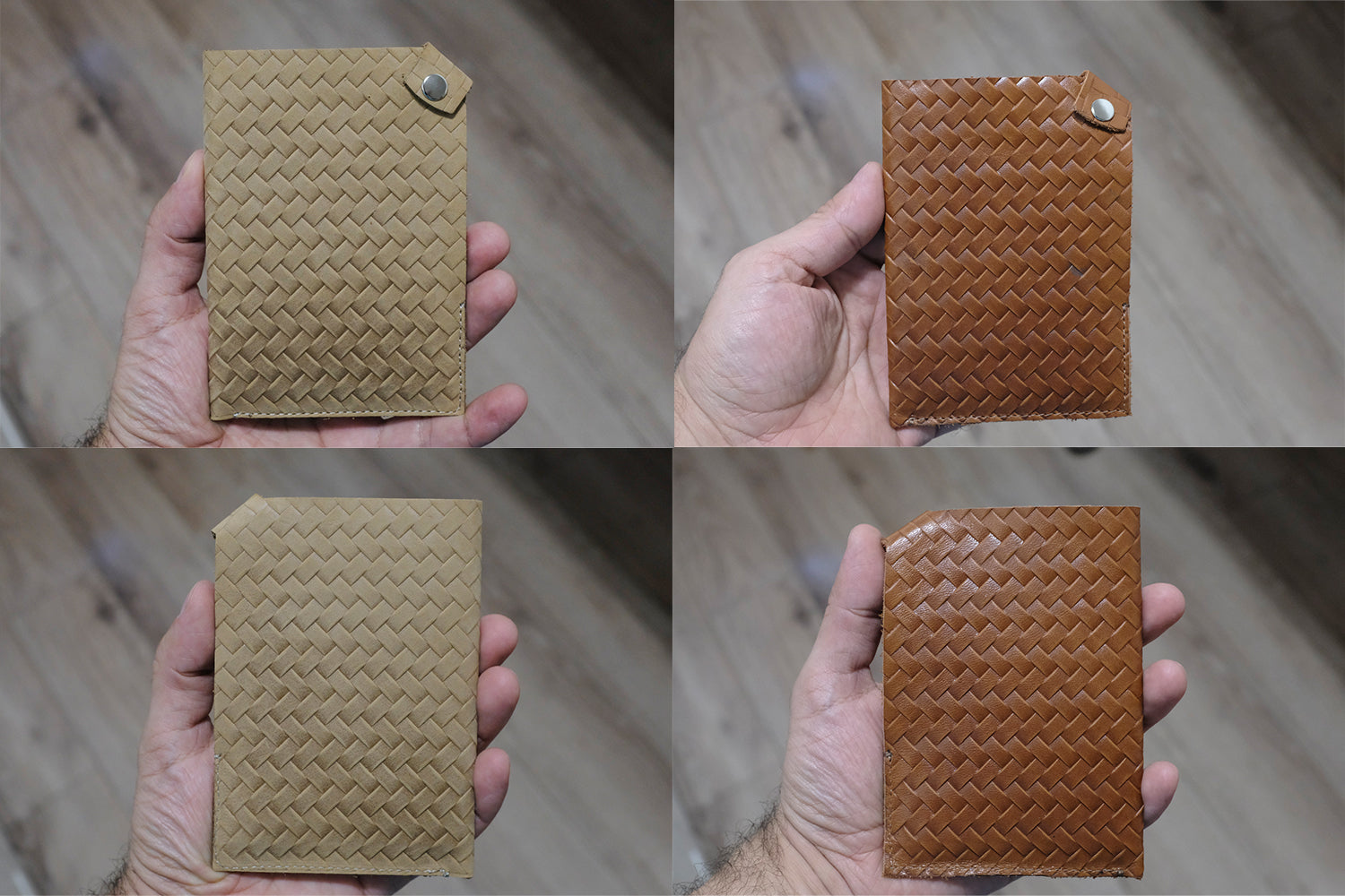 Minimalist Passport cover, Leather Passport holder - minimalist mens wallet