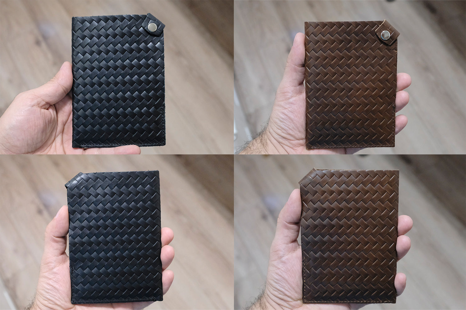 Minimalist Passport cover, Leather Passport holder - minimalist mens wallet