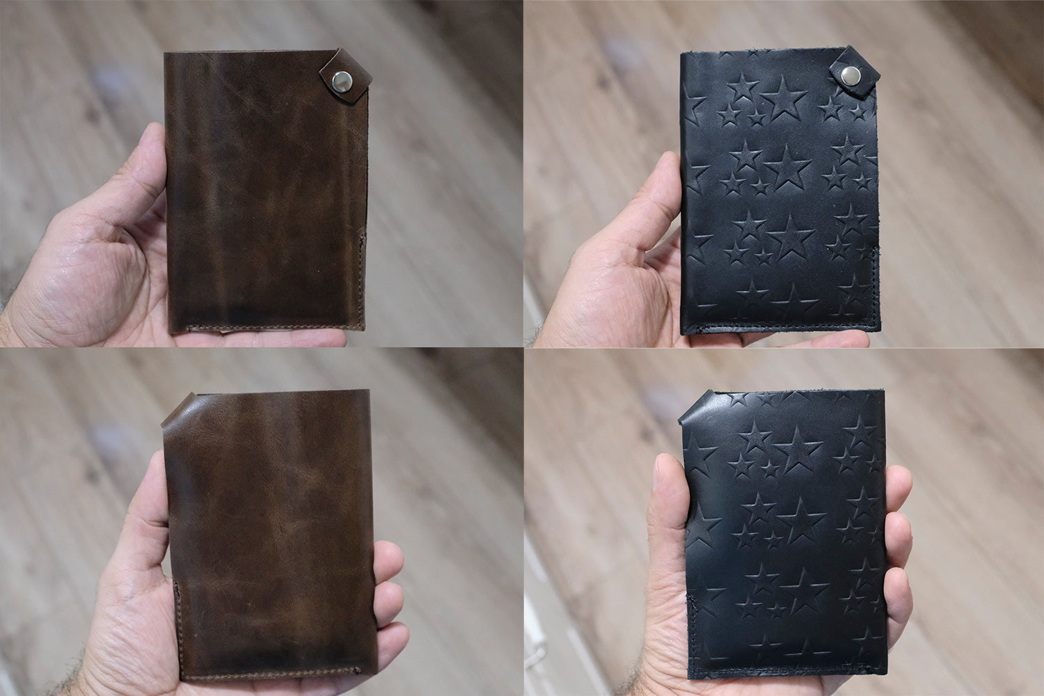 Minimalist Passport cover, Leather Passport holder - minimalist mens wallet